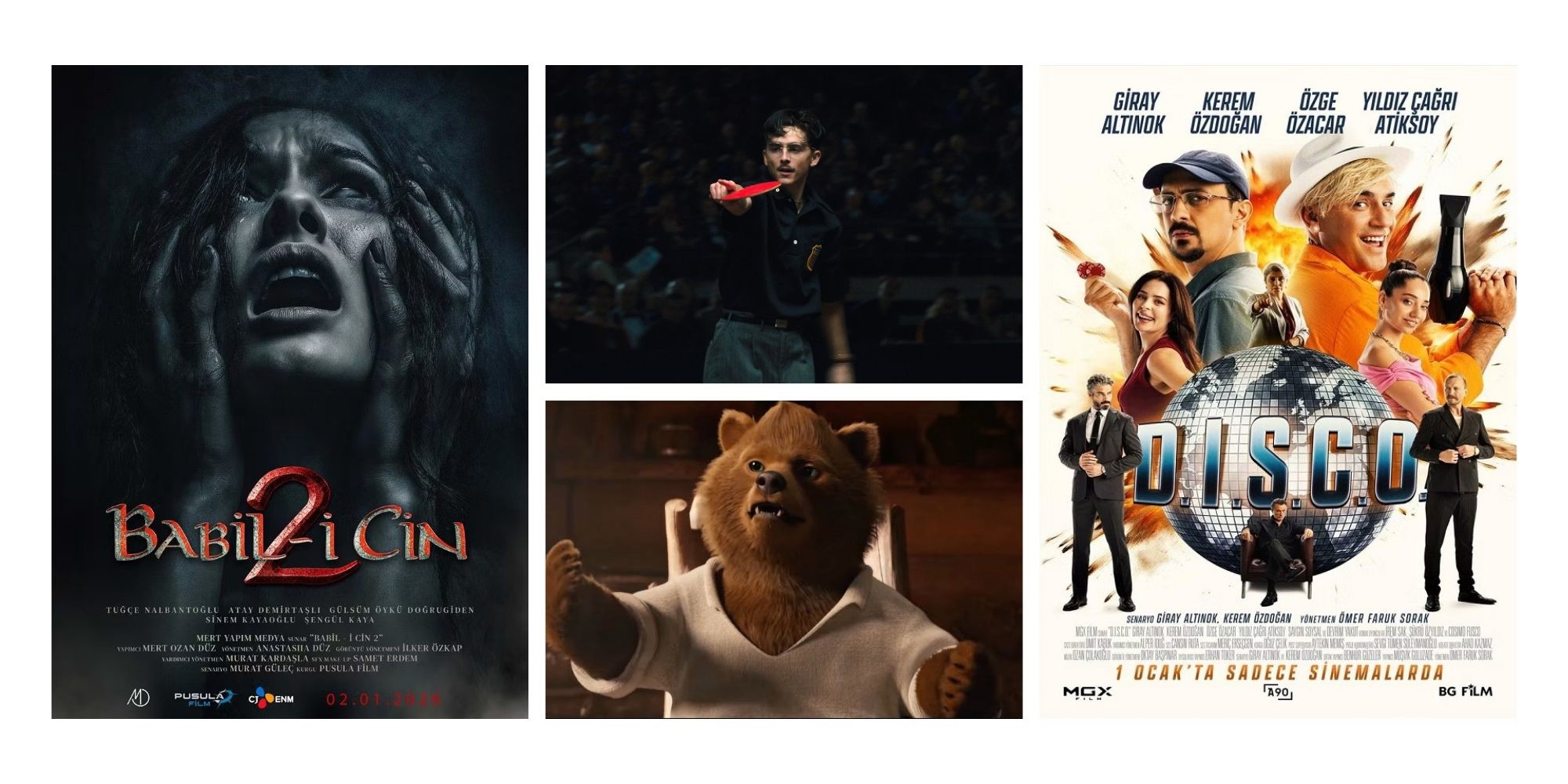 Yeni Yılda Sinema Keyfi: 1-2 Ocak Vizyona Giren Filmler