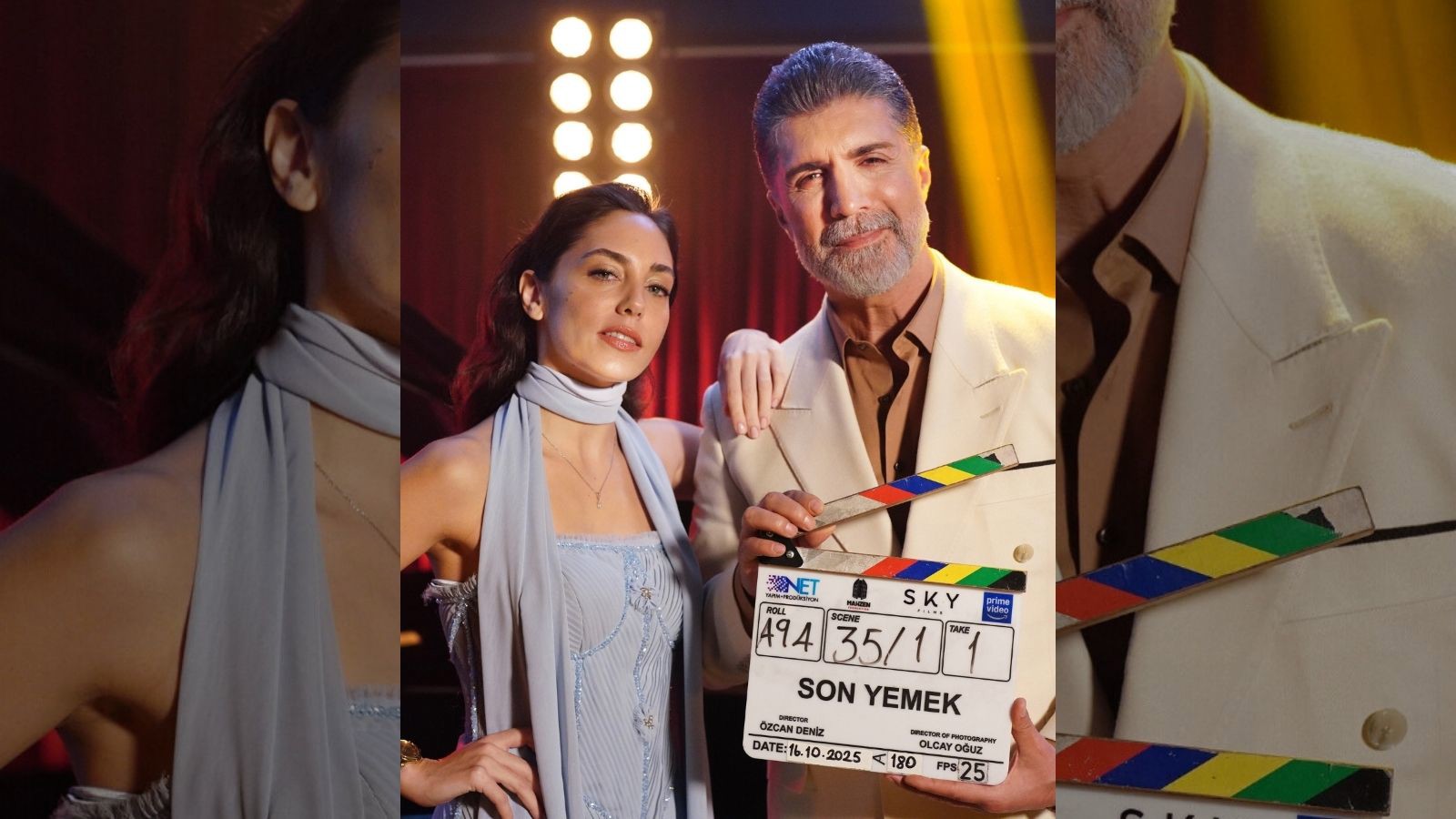 Prime Video'nun Yeni Yerli Filmi "Son Yemek" Özcan Deniz ve Öykü Karayel'i Birleştirdi