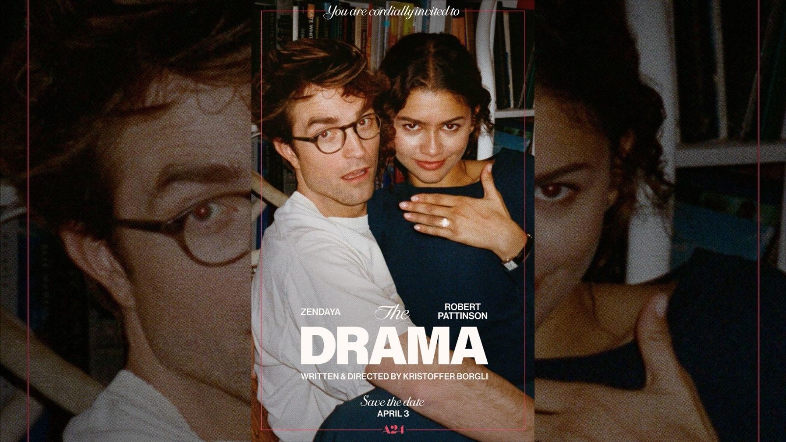 The Drama Filminden İlk Poster Yayınlandı! Zendaya ve Robert Pattinson Başrolde
