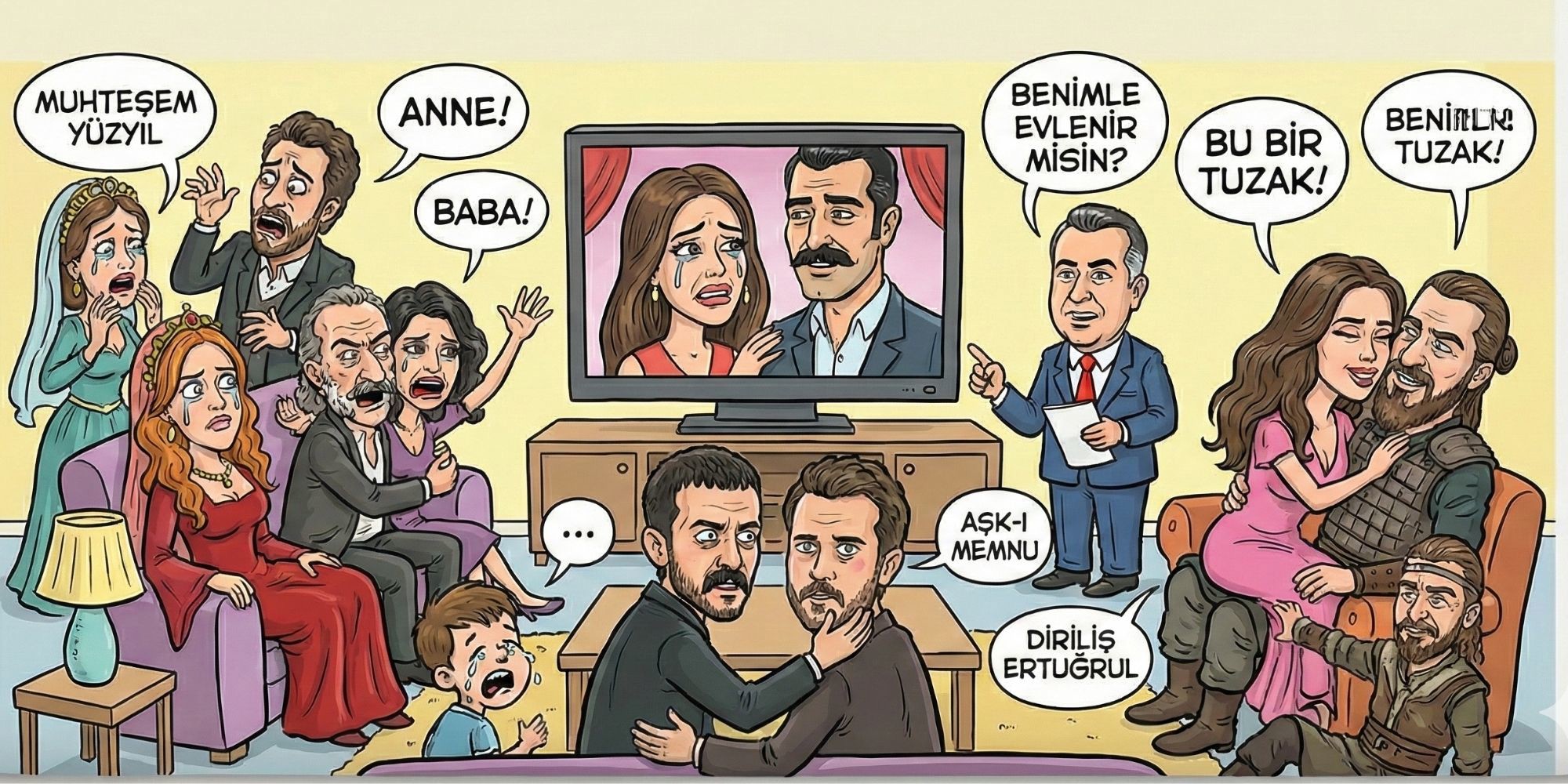 Türk Dizilerinde Neden Hep Aynı Temalar Var? Uzmanlar Açıkladı: Yurt Dışı Talebi Kısır Döngü Yaratıyor