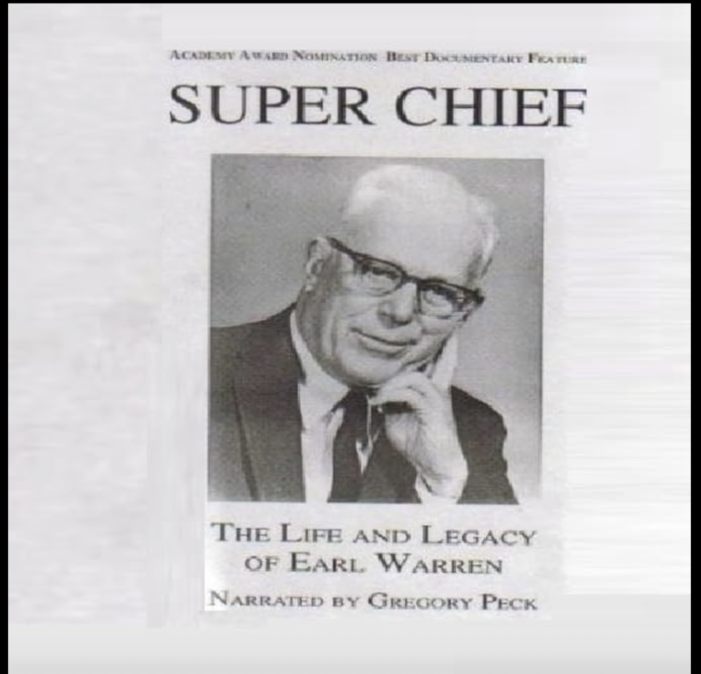 Super Chief: The Life and Legacy of Earl Warren